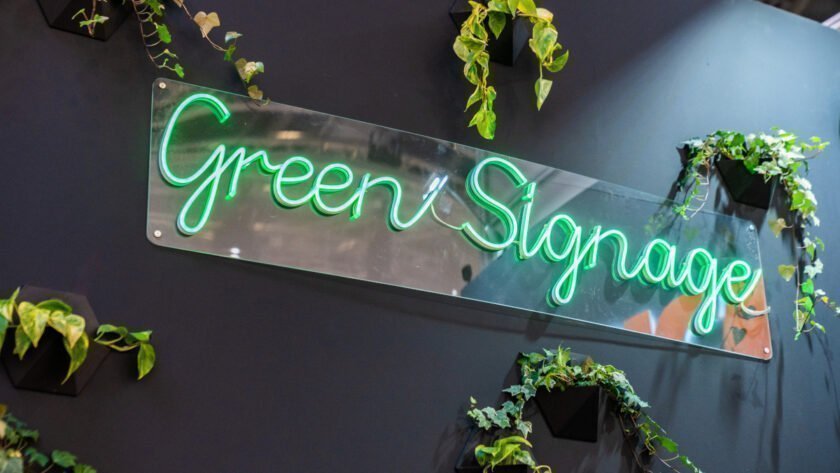Green Signage is getting more and more important for integrators and end users. (Picture: PMS)