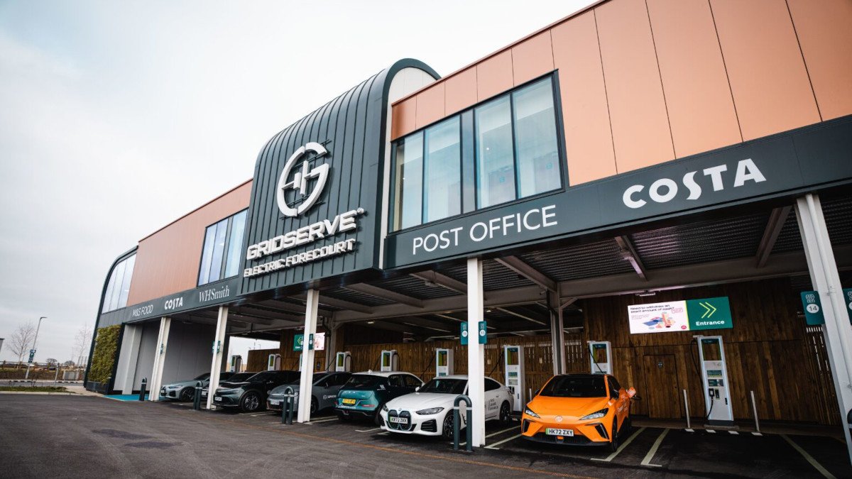 Gridserve is one of the companies that Trison UK manages the digital signage endpoints for – powered with Google Chrome OS. (Picture: TRISON UK)