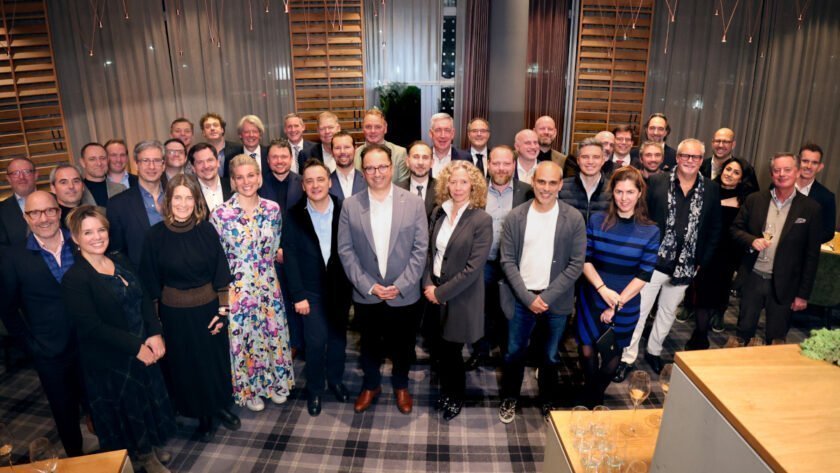 36 executives from the Digital Signage industry came to the invidis Executive Lounge in Munich (Photo: invidis/ Andreas Mross)