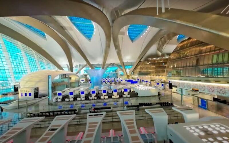 45 million passengers are expected to pass through the halls of the new Terminal A every year. (Photo: Syed Aalishan Travels/Screenshot)