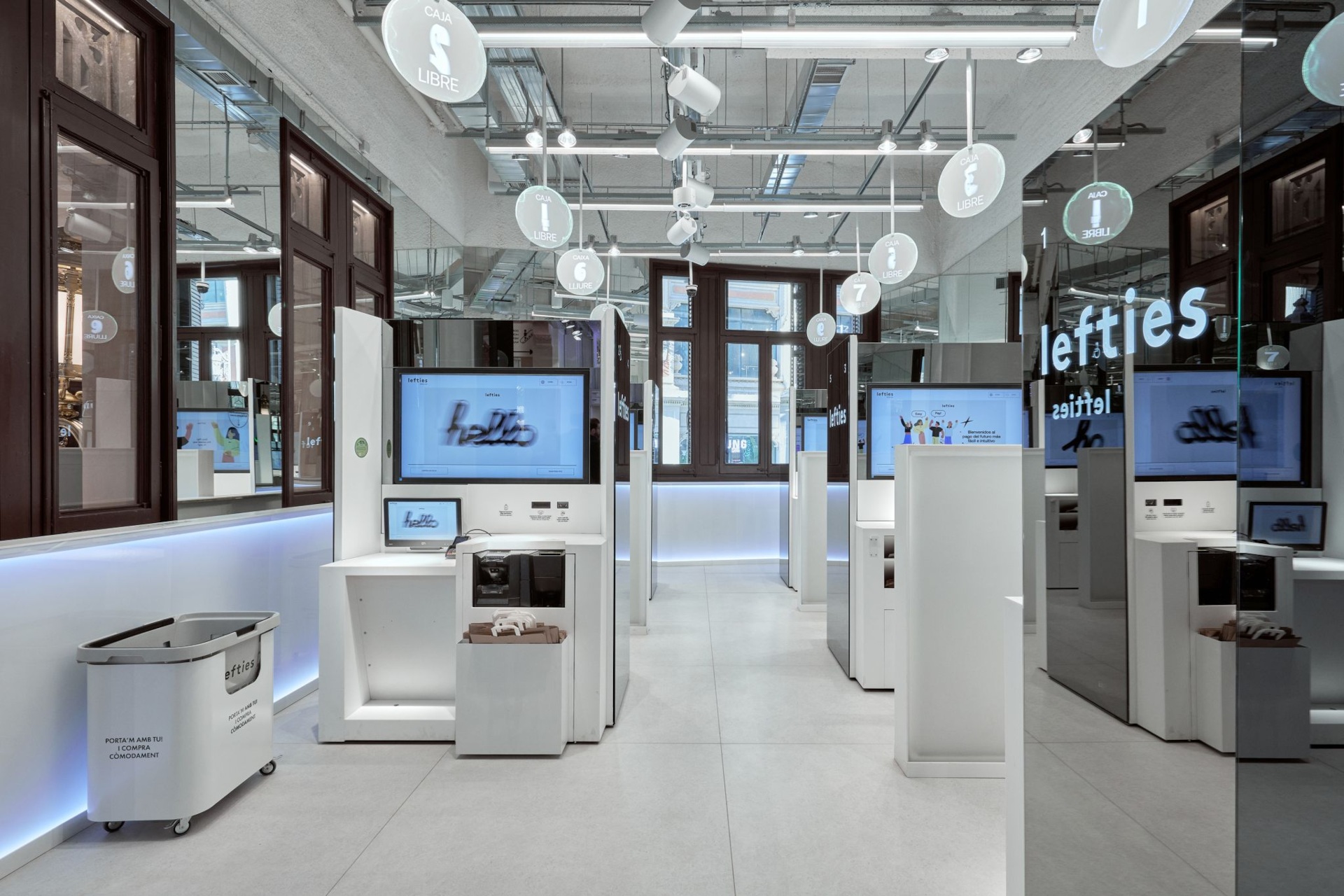 Lefties Portal de l'Àngel in Barcelona (Photo: Lefties)