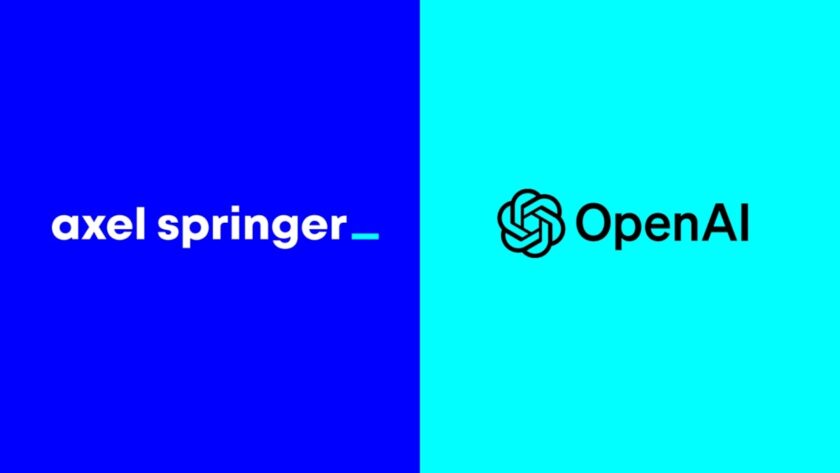 Axel Springer and Open AI announce partnership (Photo: Axel Springer)