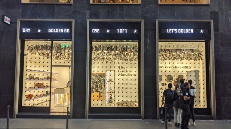 Golden Goose Flagship in Milan (Photo: invidis)