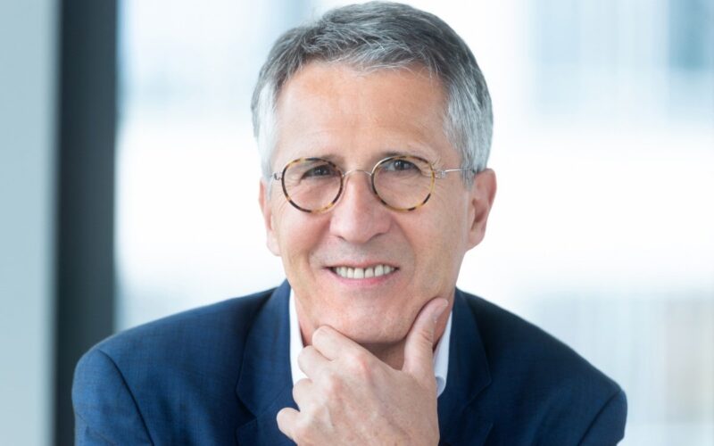 Bernd Eberhardt is stepping down after 30 years at Sharp/NEC (Photo: Sharp)