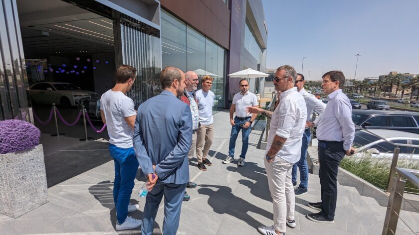 Trison's Ignacio Alonso at invidis' Riyadh trip (Photo: invidis)