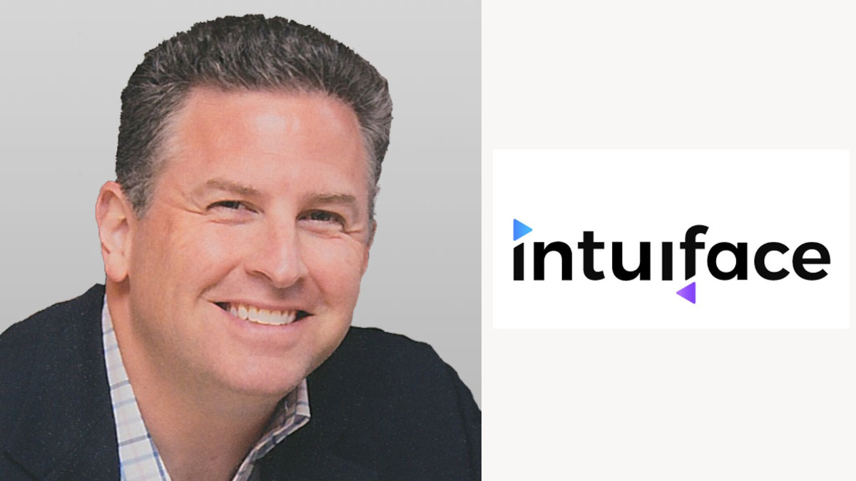 Geoffrey Bessin, CMO of Intuiface (Photo and Logo: Intuiface)
