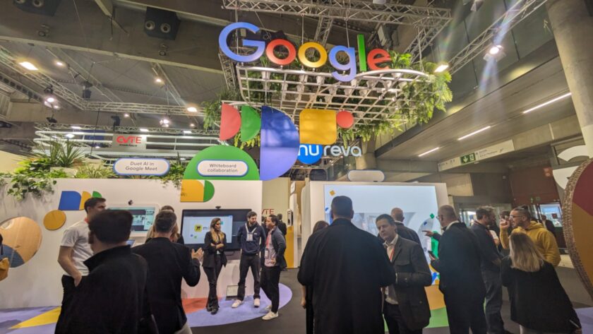 Google booth at ISE 2024 (Photo: invidis)