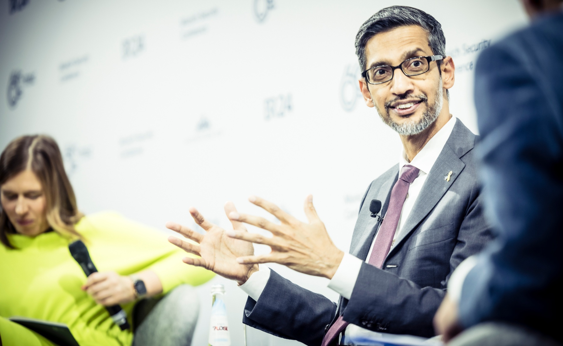 Google CEO Sundar Pichai at MSC 2024 (Photo: MSC/Michael Kuhlmann)