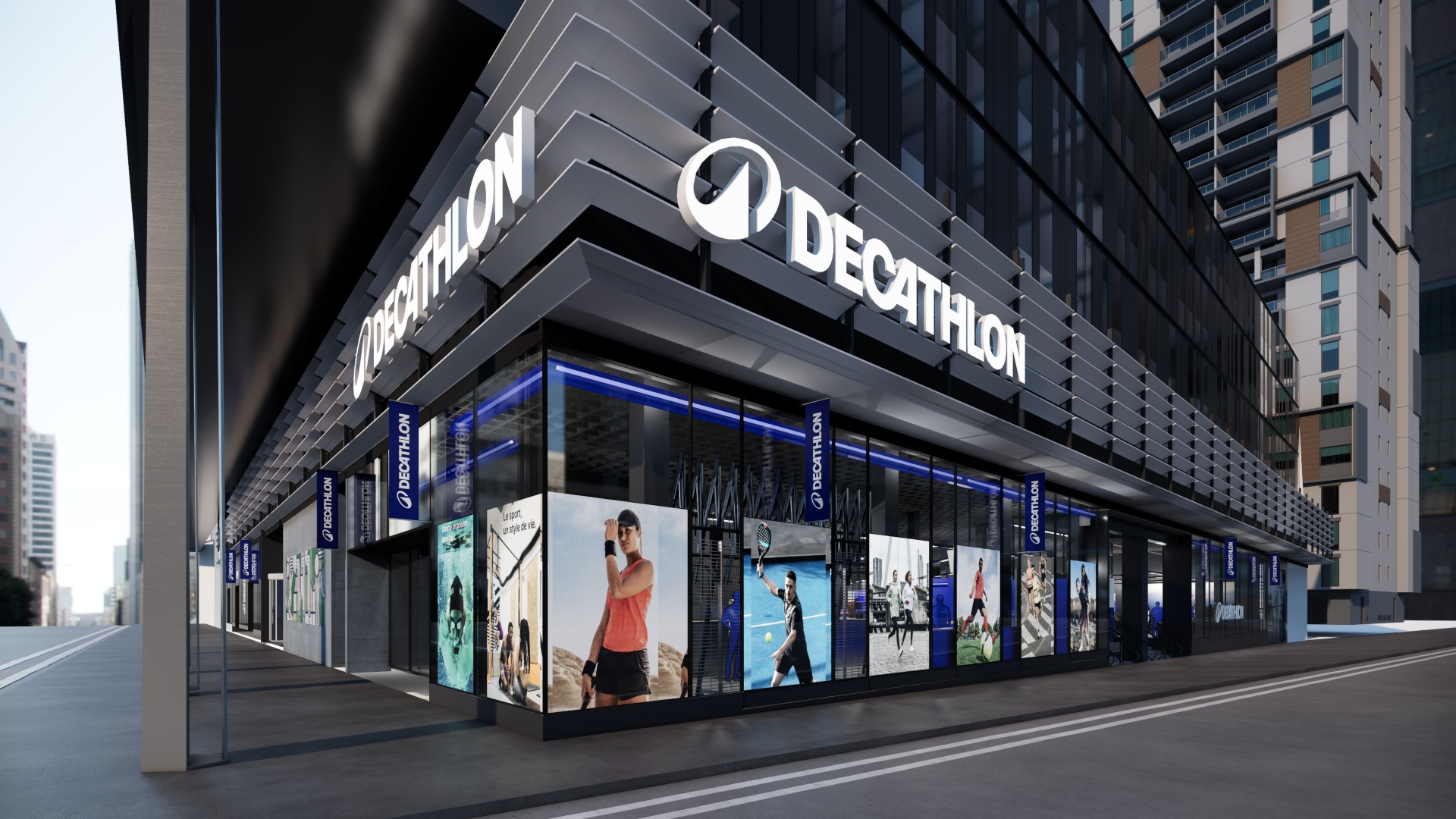 Decathlon rebranding - new roles for digital signage (Photo: Decathlon)