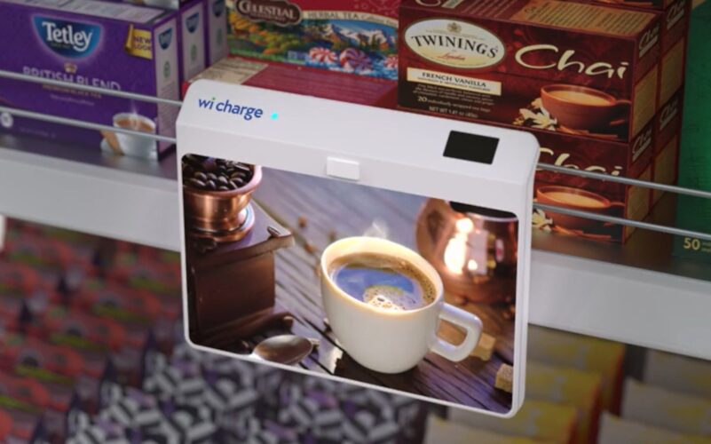 Wi-Charge instore displays (Image: Wi-Charge)