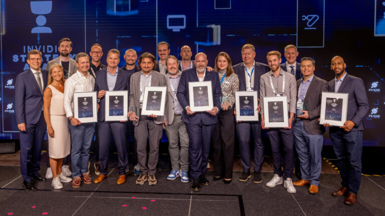 The winners of the invidis strategy awards 2024 (Photo: Maarten Schuth/invidis/ISE)