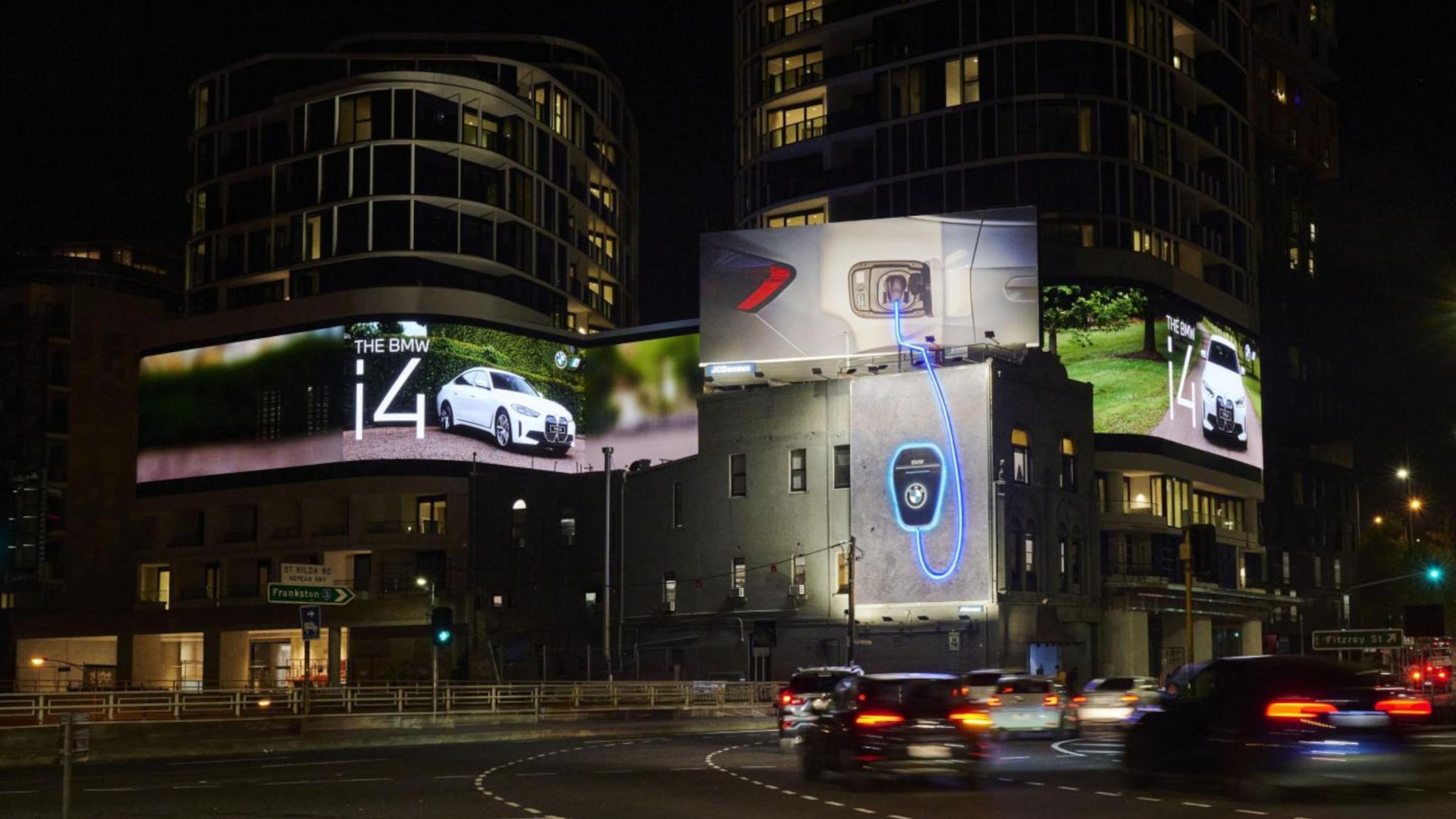 JCDecaux's new iconic Screen in Melbourne (Image: JCDecaux)