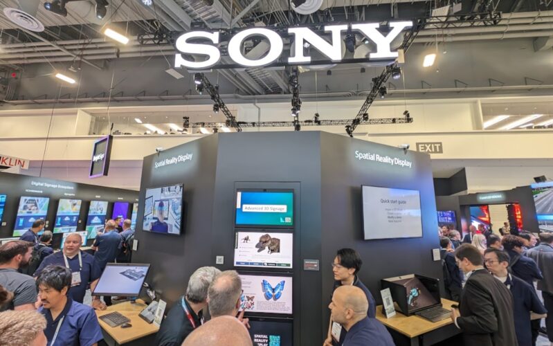Sony's Next Gen Spatial Reality Displays at Infocomm 24 (Photo: invidis)