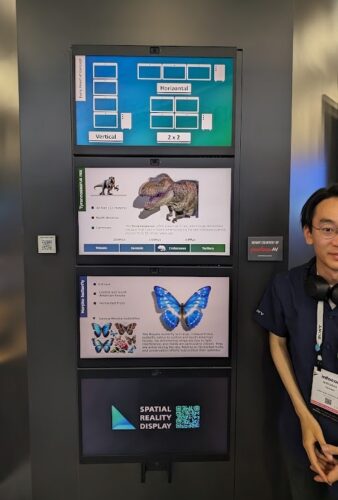 Sony's Next Gen Spatial Reality Displays at Infocomm 24 (Photo: invidis)