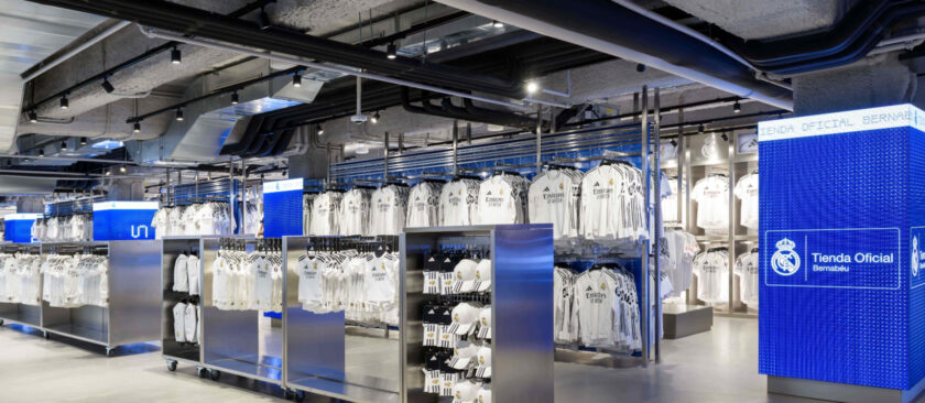 Real Madrid fan store at the Santiago Bernabeu stadium (Photo: TRISON NECSUM)