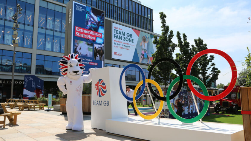 Ocean supports the British teams for Olympics and Paralympics. (Photo: Ocean Outdoor Group)