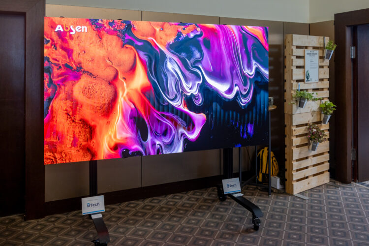 Absen's KLCOB Micro LED Series (Photo: Maarten Schuth/invidis)