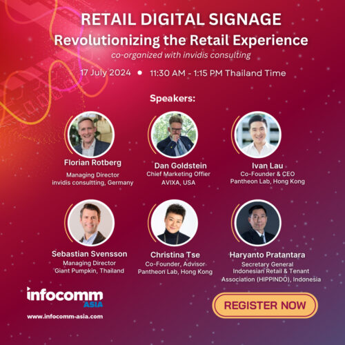 Speakers of the Digital Signage Track at Infocomm Asia (Photo: Infocomm Asia)