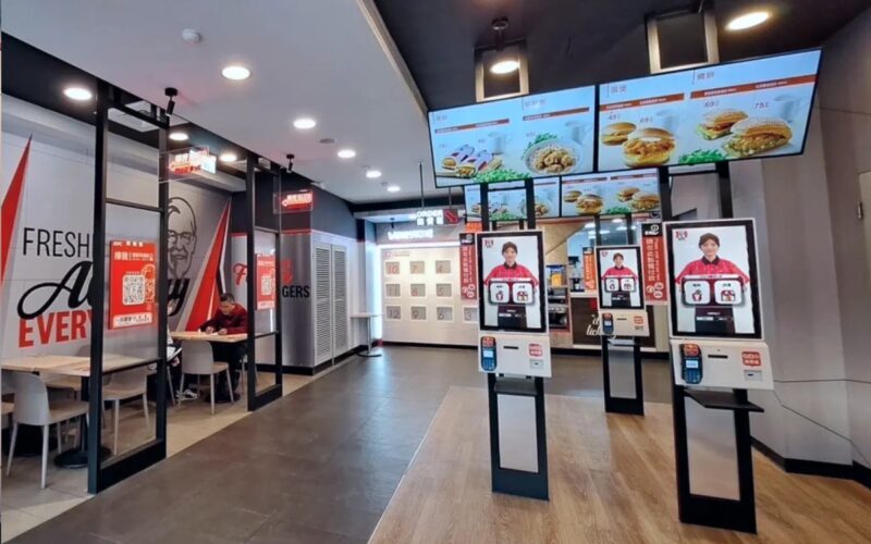 KFC Taiwan Restaurant 2.0 with Kala AI Digital Human (Image: KFC Taiwan)