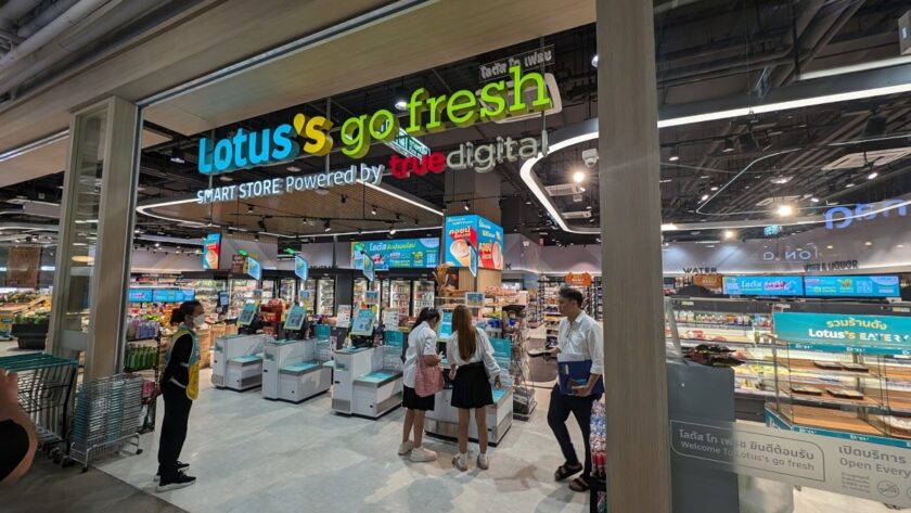 Lotus's Go Fresh Smart Store in Bangkok (Image: invidis)