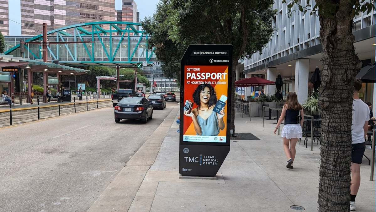 Ike Smart City-Kiosk in Houston (Photo: invidis)