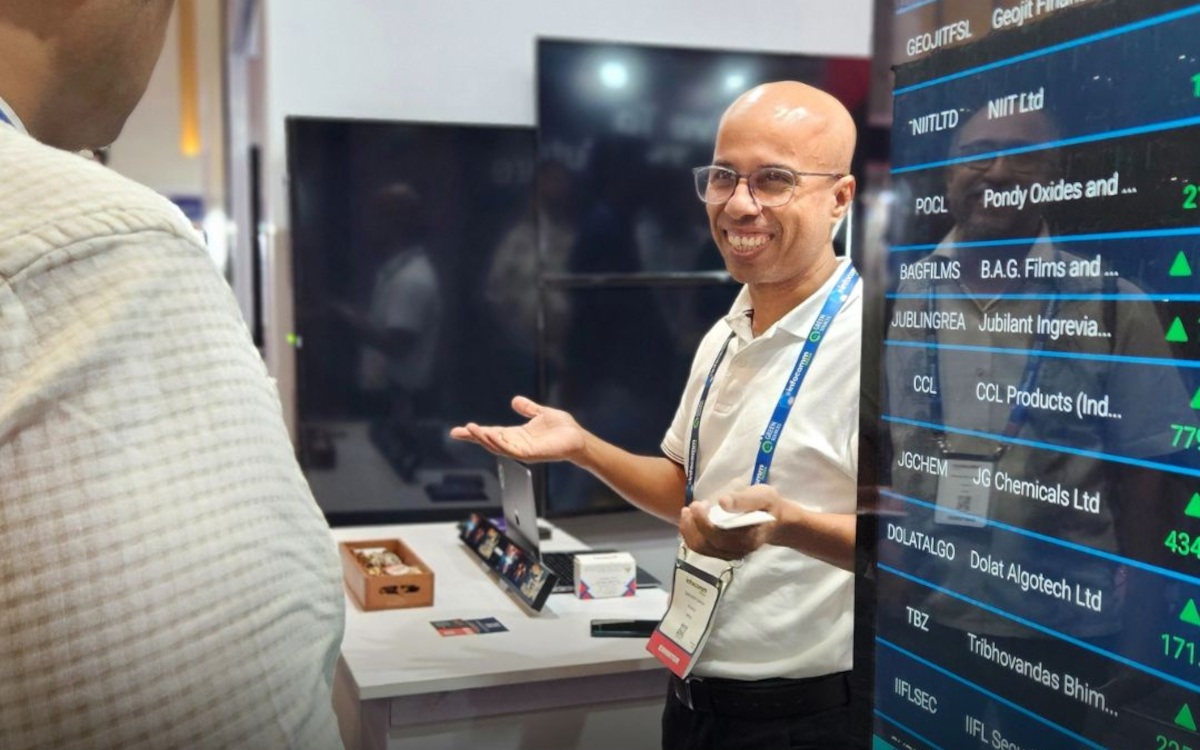 Pickcel at Infocomm India 2024 (Image: Pickcel)