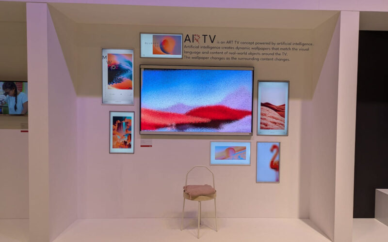 The AI Art TV from Vestel at IFA 2024 (Photo: invidis)