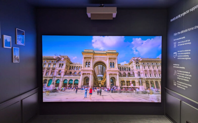 Samsung's The Premiere flagship projector at IFA 2024 (Photo: invidis)