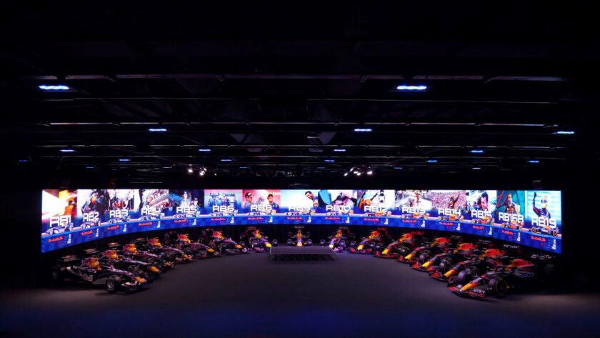 Philips LED wall at Red Bull Racing Technology Campus (Photo: PPDS)