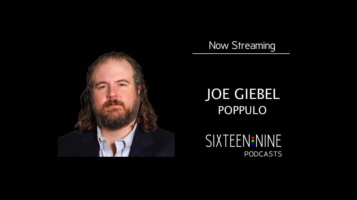 Joe Giebel, Senior VP at Poppulo, is the guest on this week's Sixteen:Nine podcast episode. (Photo: Sixteen:Nine)