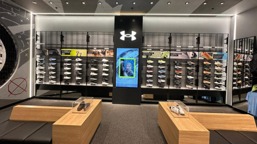 Under Armour Statement Store On Oxford Street Invidis under-armour-statement-store-on-oxford-street-invidis
