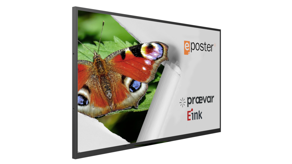 Praevar launches its first e-paper display series. (Image: Praevar)