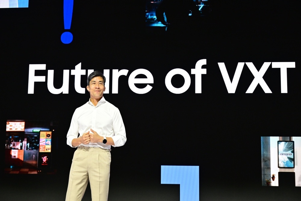 Samsung VXT CEO Alex Lee at SDC 2024 (Image: Samsung)