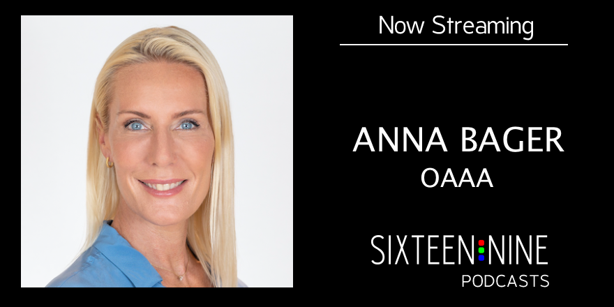 Anna Bager, OAAA president, is this week's guest on the digital signage podcast Sixteen:Nine. (Photo: Sixteen:Nine)