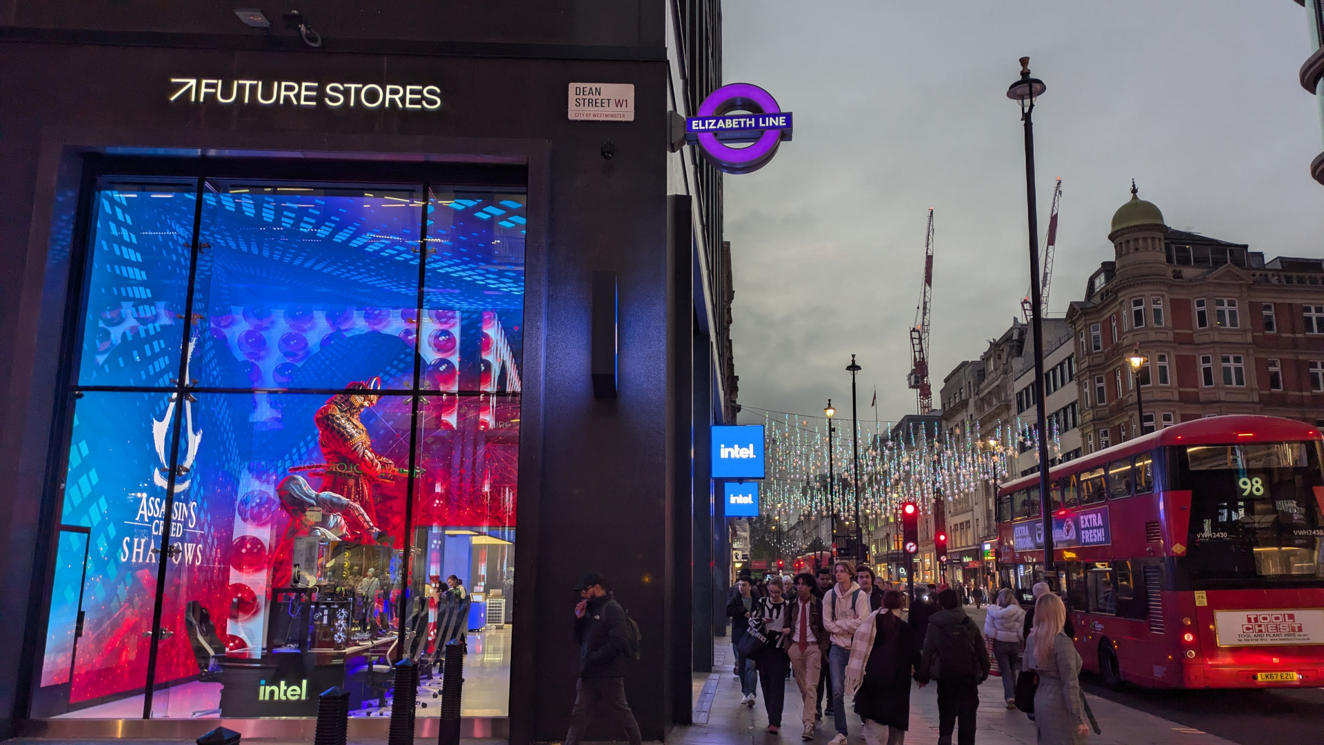 Future Stores in London is supposed to be the first of many high-tech retail spaces. (Image: invidis)