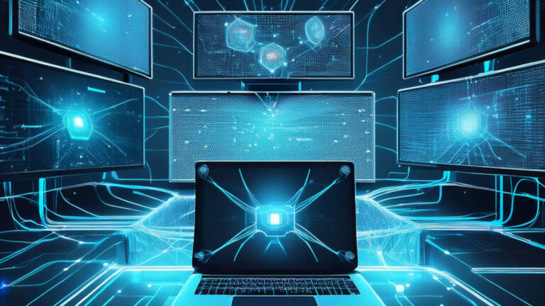 This is how GenAI envisions remote device management in a digital signage network. ( Image: AI/Adobe Firefly)