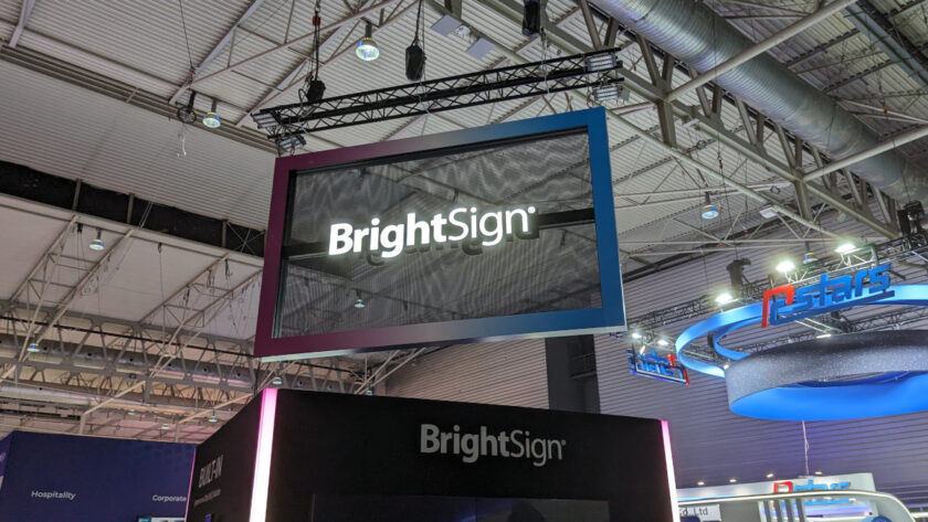 Brightsign at ISE 2024 (Image: BrightSign)