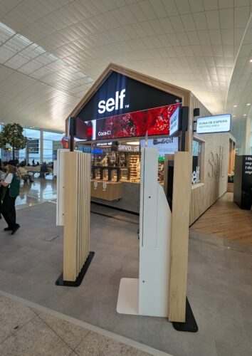 Self Robotic Restaurant at Barcelona T1 Airport (Image: invidis)