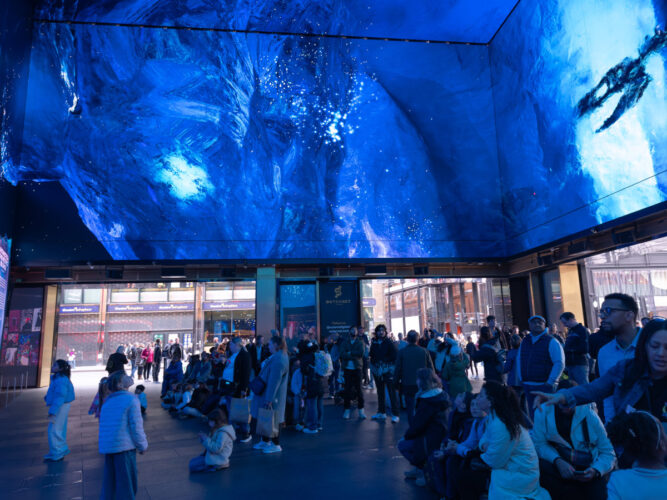 Antarctica: The Melting Silence at Outernet London (Image: Outernet London)