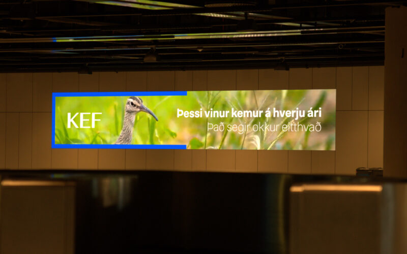 DooH LEDs at KEF Airport (Image: ofar)