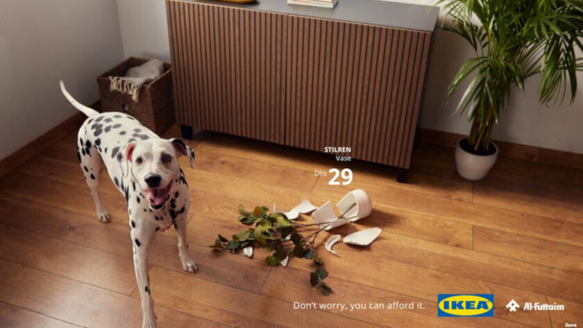 Campaign „Guilty Pets“ from Ikea (Photo: IKEA/INGO Hamburg)
