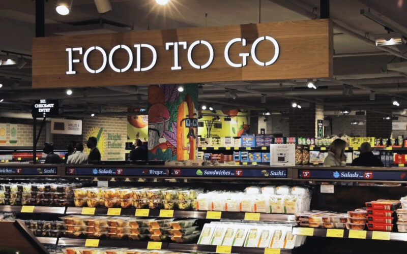 Aldi Stretch displays in Sydney (Image: Screenshot)