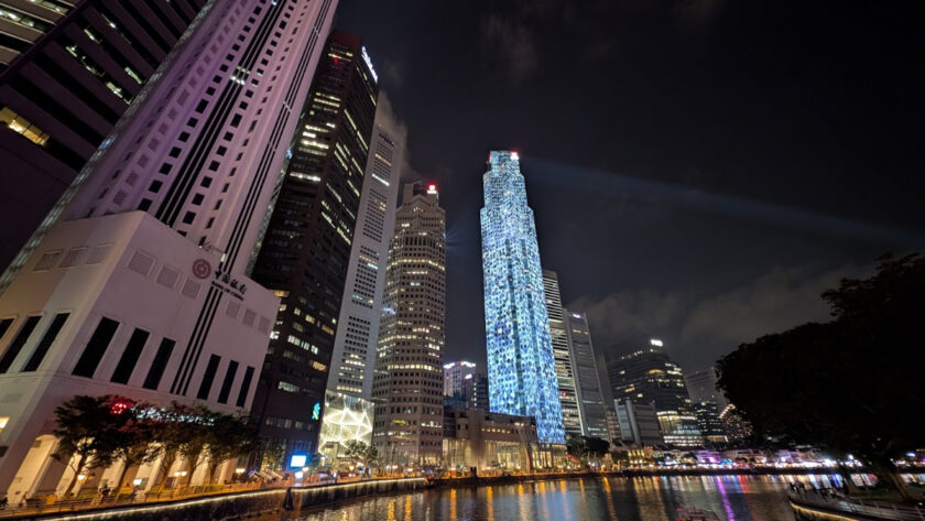 UOB Projection, Singapore (Photo: invidis)