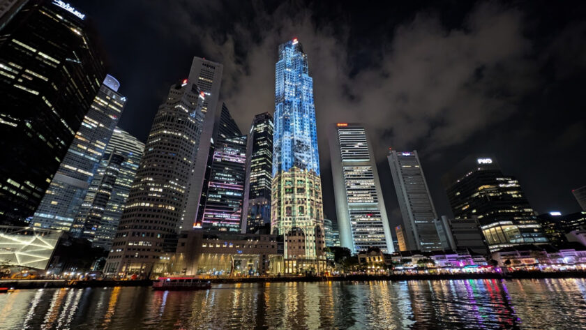 UOB Projection, Singapore (Photo: invidis)