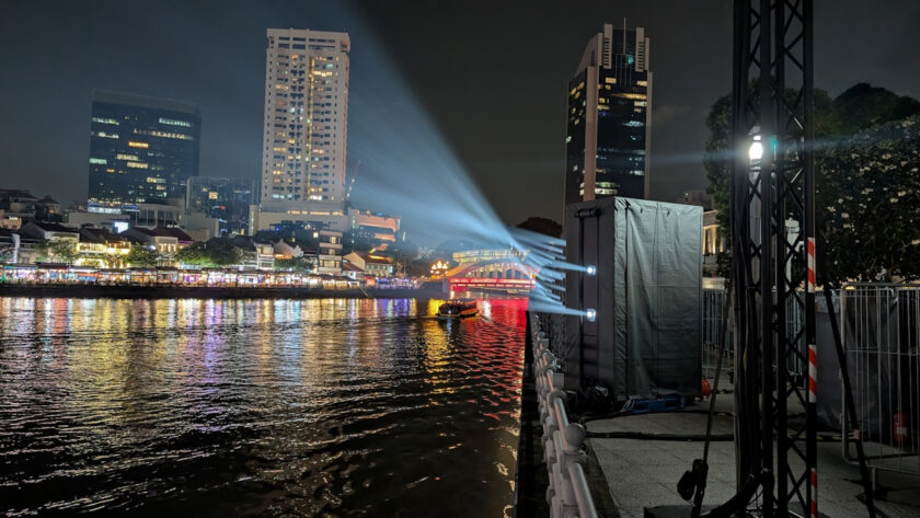 UOB Projection, Singapore (Photo: invidis)