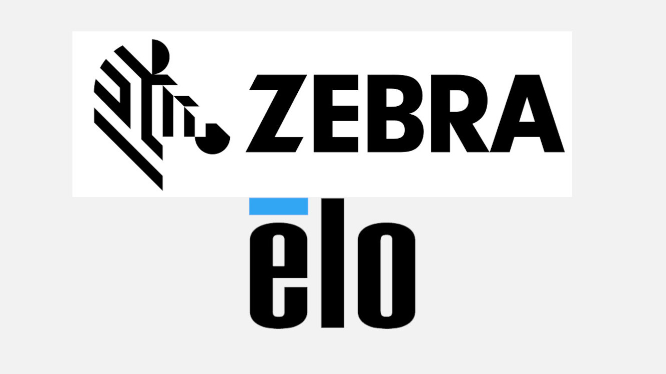 Zebra acquires Elo. (Logos: Zebra Technologies/Elo Touch Solutions)