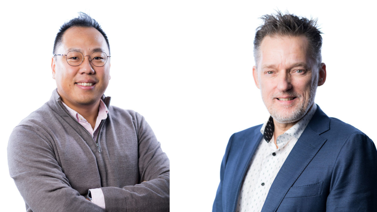 Jae O Choi Park (left) and Ron Cottaar (Image: PPDS)