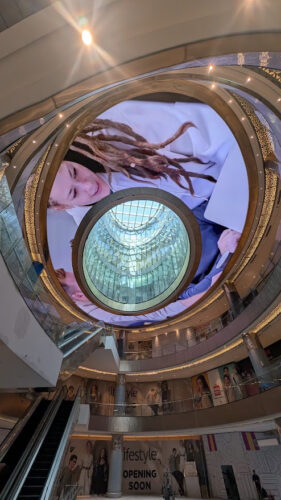 Skycom DooH at Elegante mall in Delhi (Image: invidis)