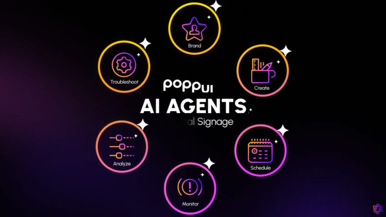 Poppulo AI-Agents for Digital Signage (Screenshot: Poppulo)