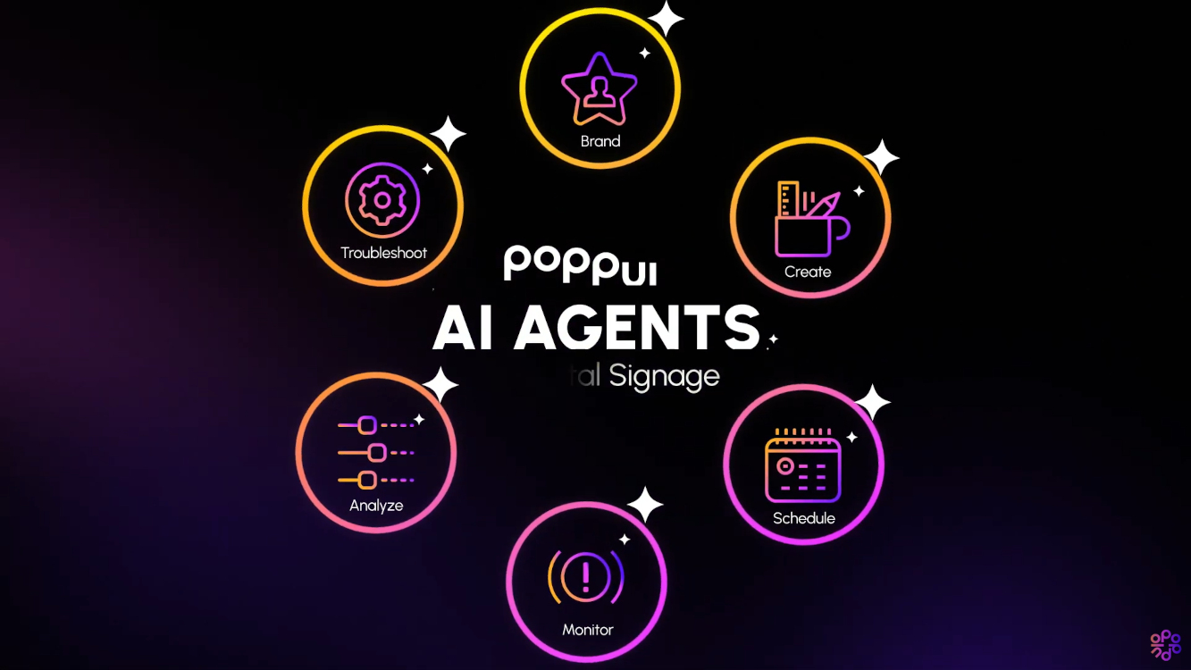 Software: Poppulo Enhances CMS with Agentic AI Suite - Poppulo AI-Agents for Digital Signage (Screenshot: Poppulo) Poppulo AI-Agents for Digital Signage (Screenshot: Poppulo)